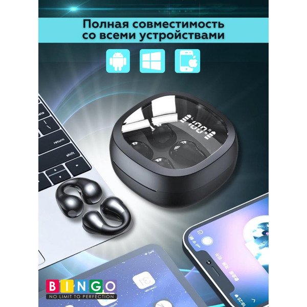 Наушники Bingo JR01 (черный)