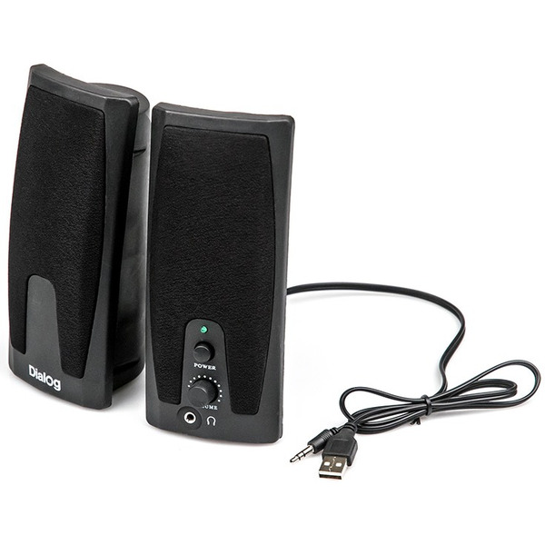 Акустические колонки DIALOG AC-21UP Black