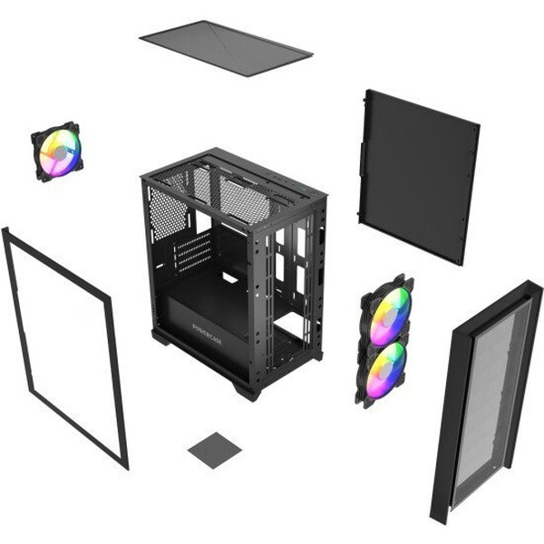 Корпус Powercase Alisio Micro Z3B ARGB V2 CAMZB-A3-V2
