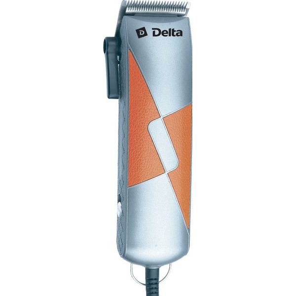 Машинка для стрижки Delta DL-4048 (серебристый/оранжевый)
