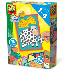 Развивающая игра SES Creative My first "Найди и приклей нужную наклейку" 14485