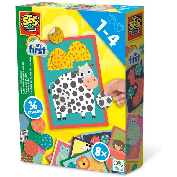 Развивающая игра SES Creative My first "Найди и приклей нужную наклейку" 14485