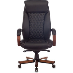 Кресло Бюрократ T-9924WALNUT (черный)