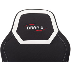 Кресло Brabix Alpha GM-018 532640 (черный/белый)