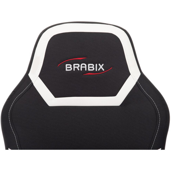 Кресло Brabix Alpha GM-018 532640 (черный/белый)