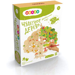 Развивающая игрушка Woody Деревянный пазл Чудесное дерево 00280