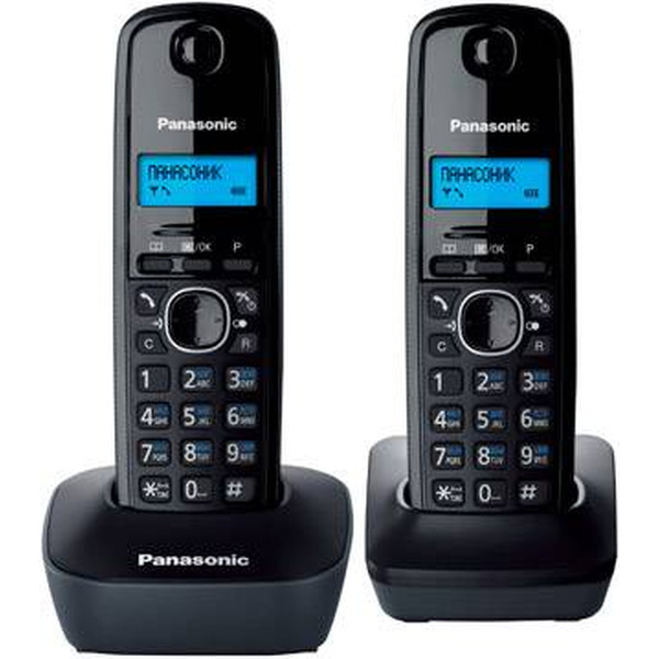 Телефон стандарта dect PANASONIC KX-TG1612RUH