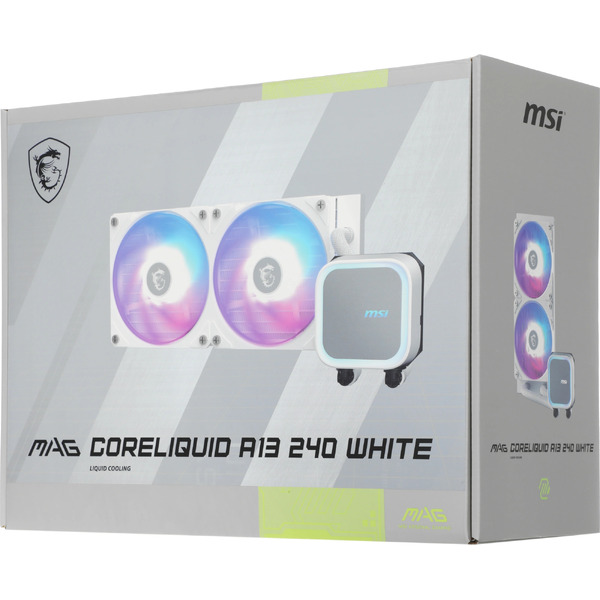 Система жидкостного охлаждения для процессора MSI MAG CoreLiquid A13 240 (306-7ZWHA21-L80)