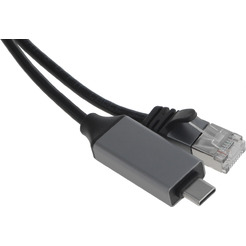 Кабель BURO BU-USB-C-LAN1000-2M