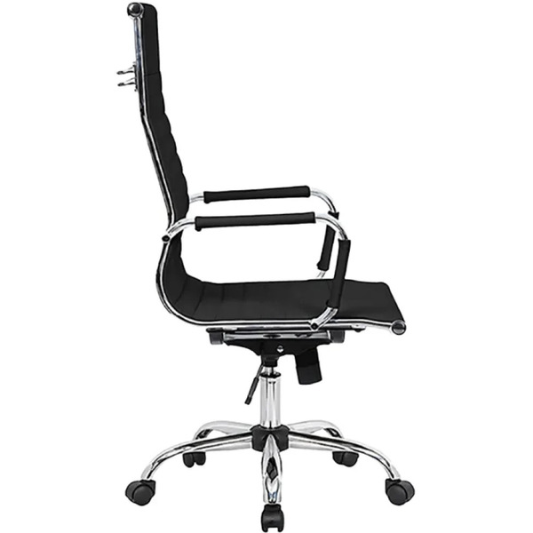 Кресло офисное SITUP MIX 36 (Newport) Chrome (экокожа Black)