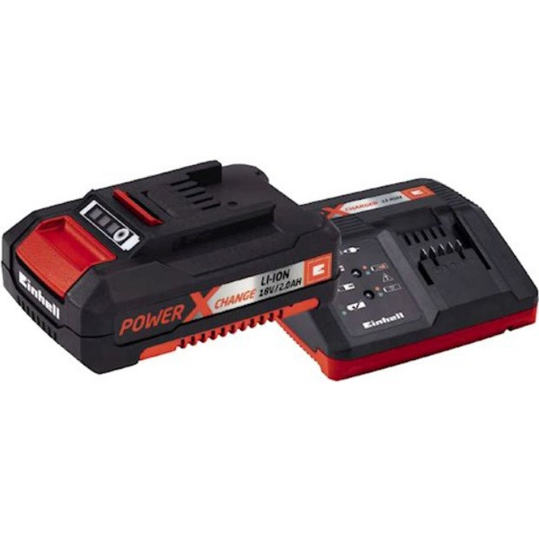Комплект Einhel PXC зарядное устройство + аккумулятор 18x2.0 Ah (4512040)