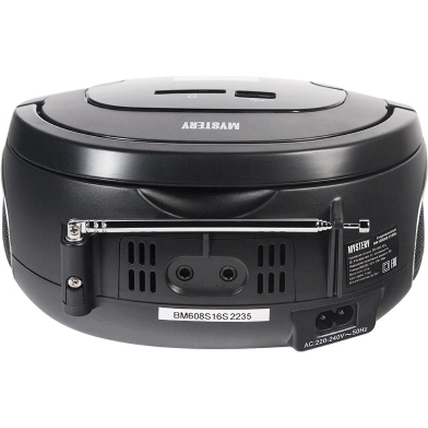 Магнитола MYSTERY BM-6008UB (черный)