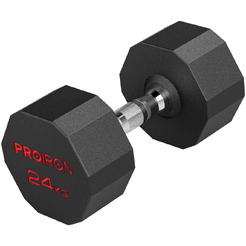 Гантель обрезиненная Proiron Г1240ОБР (24 кг)