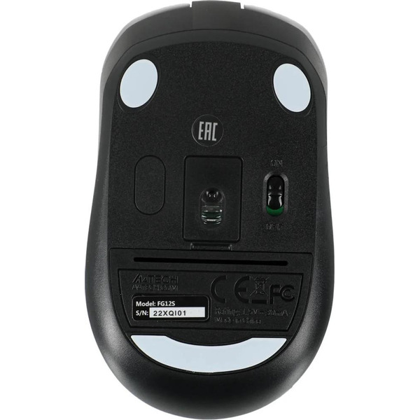 Мышь A4Tech Fstyler FG12S (белый/черный)