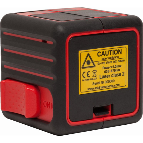 Построитель лазерных плоскостей (лазерный уровень) ADA Cube Ultimate Edition (А00344)