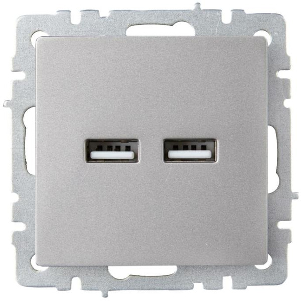 Розетка IEK Brite BR-U21-D31-K46