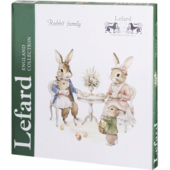 Тарелка столовая обеденная Lefard Rabbits Family 425-283