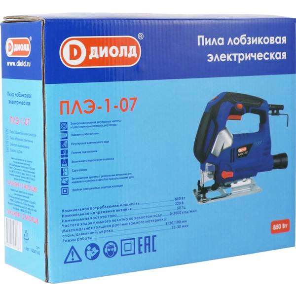 Электролобзик Диолд ПЛЭ-1-07 (10063160)