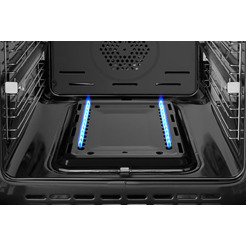 Газовый духовой шкаф Weissgauff WGO 702 D White Glass