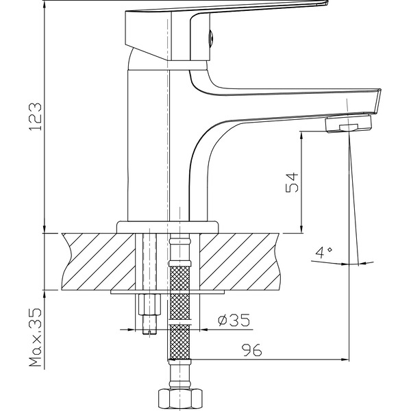 Смеситель Lauter Flow 21CK101C