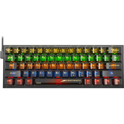 Клавиатура Redragon Fizz (черный/прозрачный) 71737