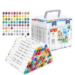 Набор маркеров для скетчинга Deli E70803-80