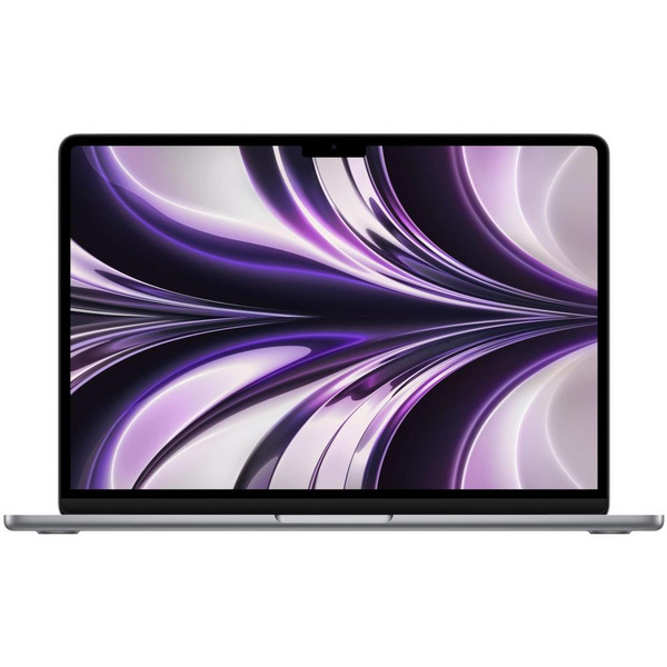Ультрабук Apple MacBook Air 13" M2 2022 8/256GB (серый космос) + Адаптер Red Line BS-01 16А