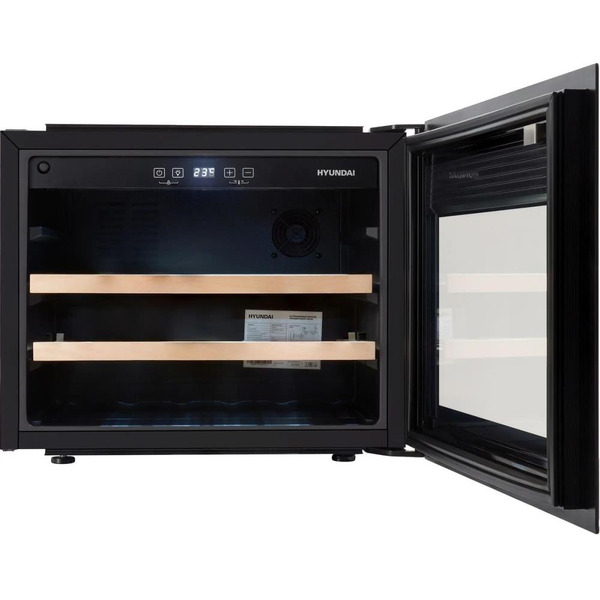 Винный шкаф Hyundai HBWC 0461 SCT (чёрный)