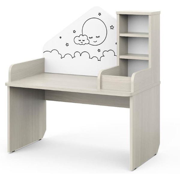 Комод пеленальный Атон Сириус ALF 804 ЛДСП (шимо светлый/белый)