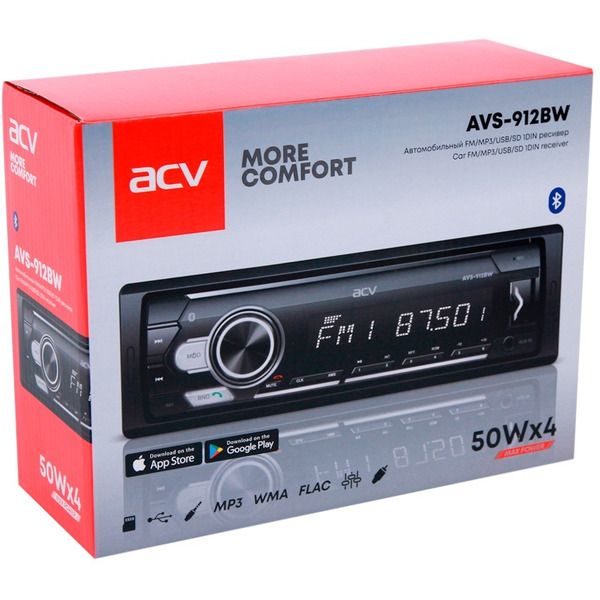 USB-магнитола ACV AVS-912BW