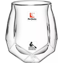 Бокал стеклянный с двойными стенками PERFECTO LINEA серия Levante 30-299102 220 мл