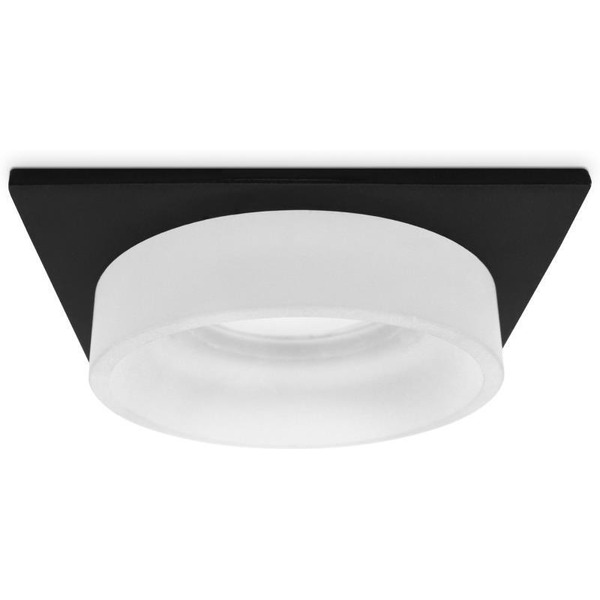 Точечный светильник Ambrella light TN1316 SBK/FR (черный песок/белый матовый)