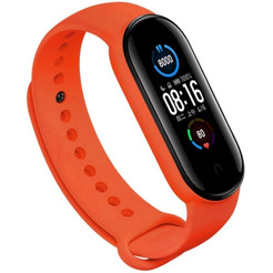 Ремешок CASE для Mi Band 5/6 оранжевый