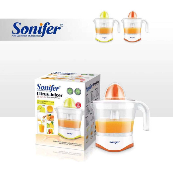 Соковыжималка Sonifer SF-5514 (белый/оранжевый)