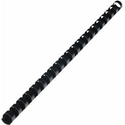 Пластиковые пружины для переплета BRAUBERG 530912 (100 шт) черный