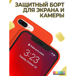 Бампер Bingo Liquid TPU для APPLE iPhone 7/8 Plus Красный