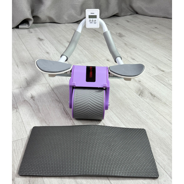 Ролик для пресса Calviano фиолетовый