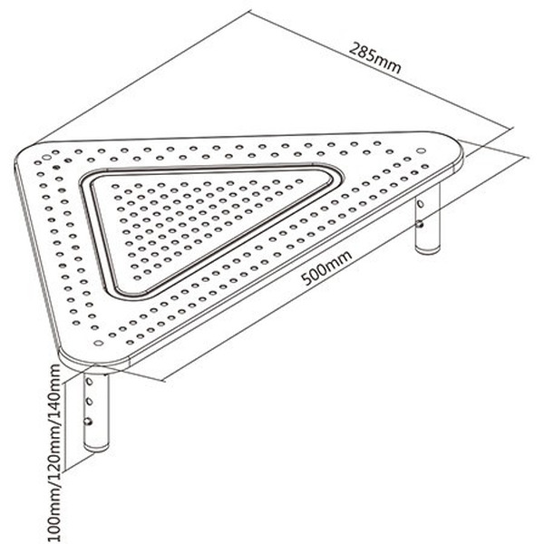 Подставка для монитора Gembird MS-TABLE-02