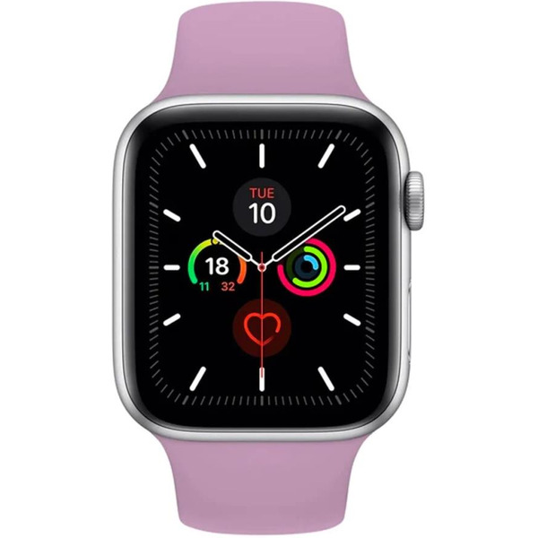 Ремешок Bingo Silicone для APPLE Watch 42/44/45mm (S) Фиолетовый