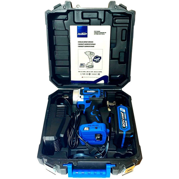 Гайковерт Redbo OAW-20/300PBL (с 1-им АКБ и ЗУ)