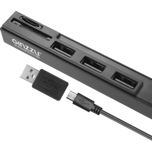 Хаб OTG GINZZU GR-513UB