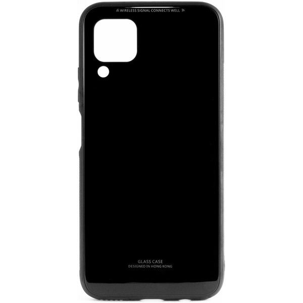 Накладка CASE Glassy Huawei P40 lite / Nova 6SE (черный)