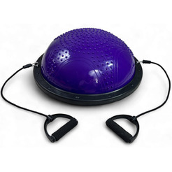 Балансировочная платформа CALVIANO Bosu Ball 58 см (фиолетовый)