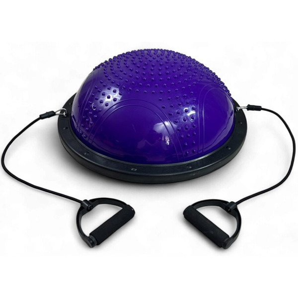 Балансировочная платформа CALVIANO Bosu Ball 58 см (фиолетовый)