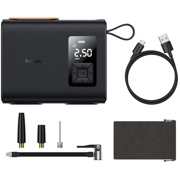 Автомобильный компрессор Baseus Mega EnergyPump Series Dual Cylinder Wireless Inflator (CRNL060001)