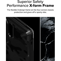 Чехол Ringke FUSION X для Galaxy S25 Ultra CAMO BLACK