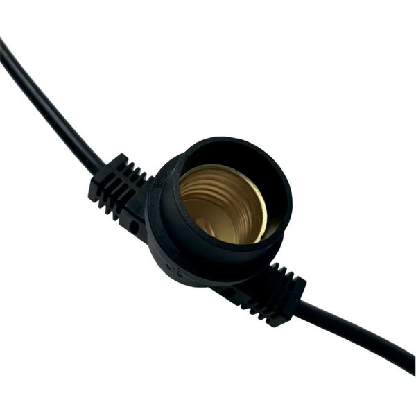 Садовая гирлянда JAZZway PBL-S40 L12+1.5 5040564A (черный)