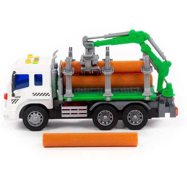 Автомобиль Полесье лесовоз Сити 96067