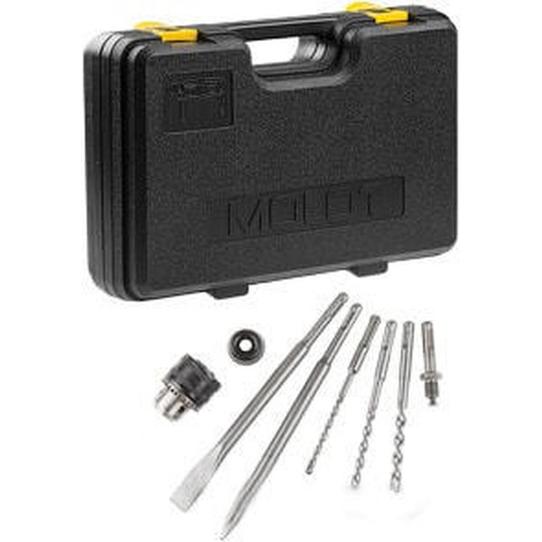 Перфоратор MOLOT MRH 2427 в чем. + (2 зубила, 3 сверла) MRH242700027