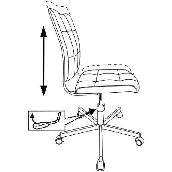 Кресло Бюрократ CH-330M/LT-10 (темно-коричневый/Light 10)